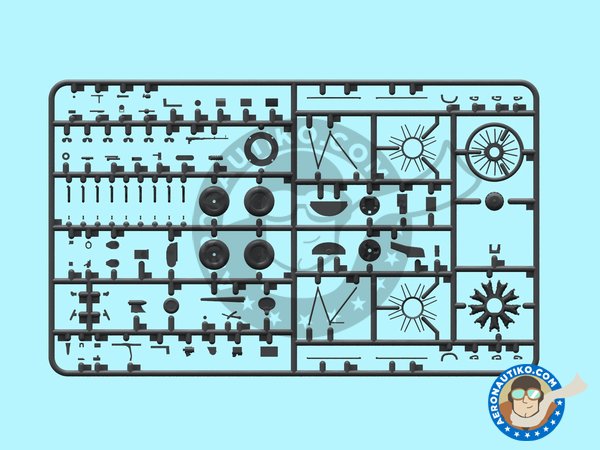 Image 5: Hs 126A-1 with bomb rack | Airplane kit in 1/48 scale manufactured by ICM (ref. 48213)