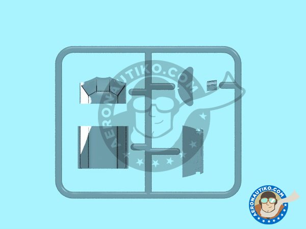 Image 7: Hs 126A-1 with bomb rack | Airplane kit in 1/48 scale manufactured by ICM (ref. 48213)