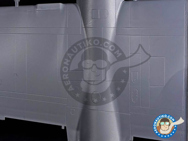 Image 7: B-26B-50 Invader Korean War American Bomber | Airplane kit in 1/48 scale manufactured by ICM (ref. 48281)
