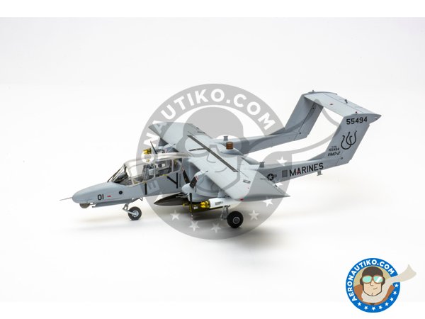 Image 6: North American OV-10D+ "Bronco" | Airplane kit in 1/48 scale manufactured by ICM (ref. 48301)