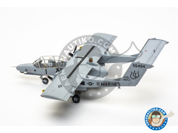 Image 7: North American OV-10D+ "Bronco" | Airplane kit in 1/48 scale manufactured by ICM (ref. 48301)