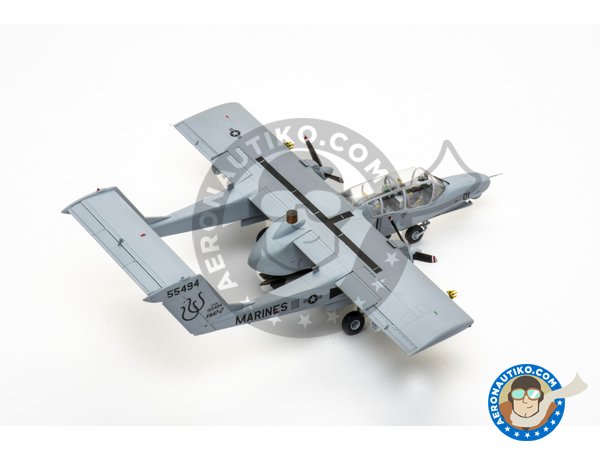 Image 8: North American OV-10D+ "Bronco" | Airplane kit in 1/48 scale manufactured by ICM (ref. 48301)