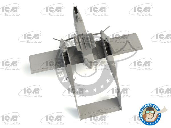 Image 8: Bronco OV-10A US Navy | Airplane kit in 1/48 scale manufactured by ICM (ref. 48304)
