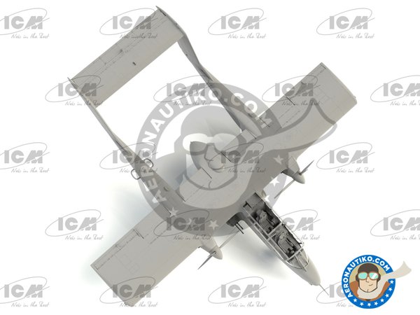 Image 11: Bronco OV-10A US Navy | Airplane kit in 1/48 scale manufactured by ICM (ref. 48304)