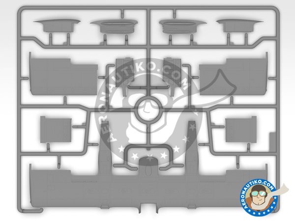 Image 12: Bronco OV-10A US Navy | Airplane kit in 1/48 scale manufactured by ICM (ref. 48304)