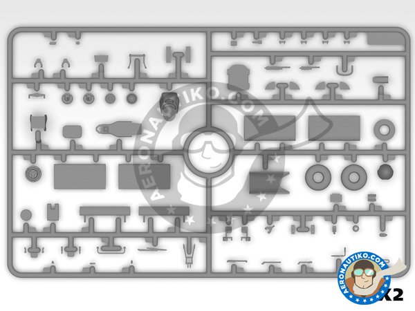 Image 14: Bronco OV-10A US Navy | Airplane kit in 1/48 scale manufactured by ICM (ref. 48304)