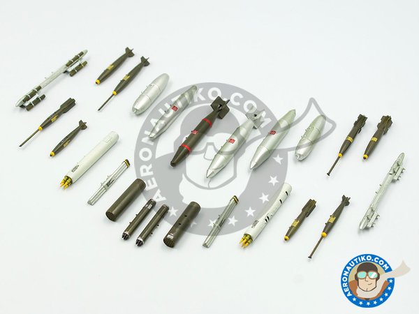 Image 7: US Aviation Armament | Bombs in 1/48 scale manufactured by ICM (ref. 48406)