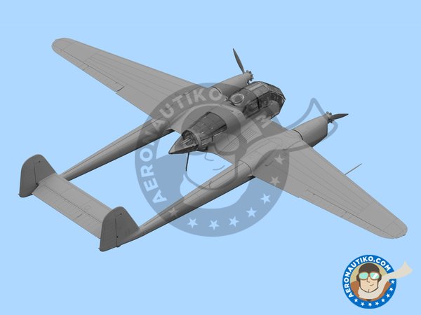 Image 4: Focke Wulf Fw 189A-2 | Airplane kit in 1/72 scale manufactured by ICM (ref. 72292)