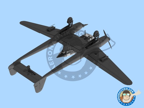 Image 5: Focke Wulf Fw 189A-2 | Airplane kit in 1/72 scale manufactured by ICM (ref. 72292)