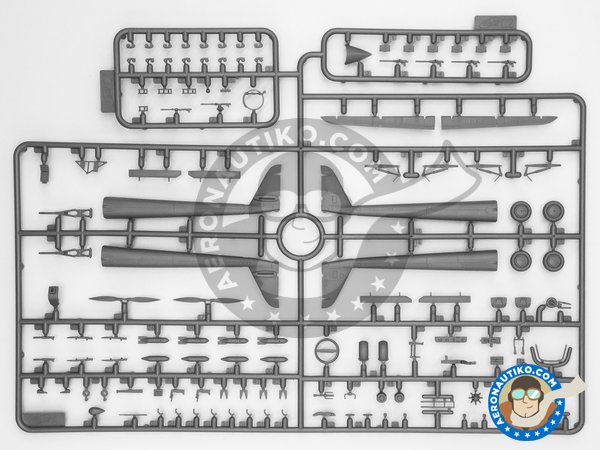 Image 6: Focke Wulf Fw 189A-2 | Airplane kit in 1/72 scale manufactured by ICM (ref. 72292)