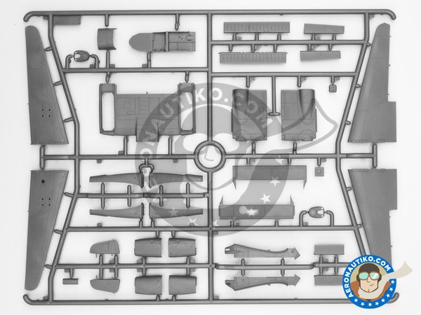 Image 7: Focke Wulf Fw 189A-2 | Airplane kit in 1/72 scale manufactured by ICM (ref. 72292)