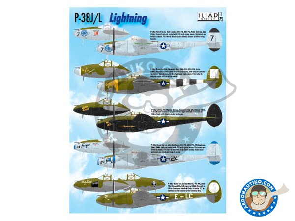 Image 1: More Stars in the Sky | Decals in 1/72 scale manufactured by ILIAD DESING (ref. 72008)