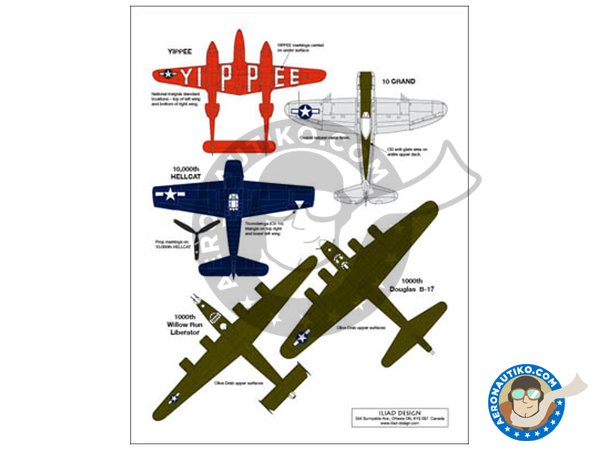 Image 2: Milestone Aircraft |  in 1/72 scale manufactured by ILIAD DESING (ref. 72010)