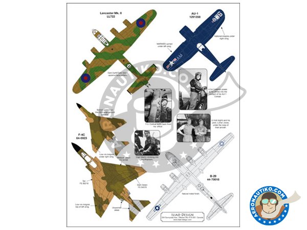 Image 2: Stars in the Sky (3) | Calcas de agua en escala 1/72 fabricado por ILIAD DESING (ref. 72017)