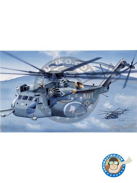 MH-53E Sea Dragon | Helicopter kit in 1/72 scale manufactured by Italeri (ref. 1065) image