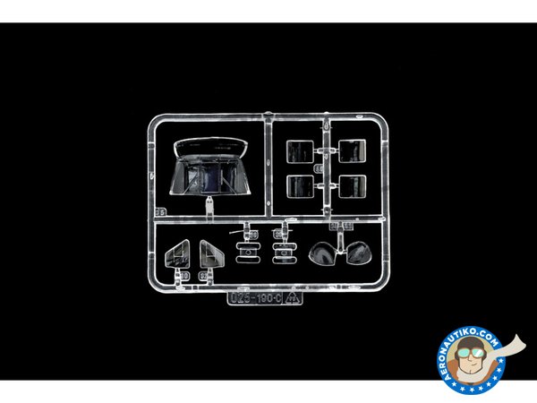 Image 7: UH-60 Black Hawk "Night Raid" | Helicopter kit in 1/72 scale manufactured by Italeri (ref. 1328)