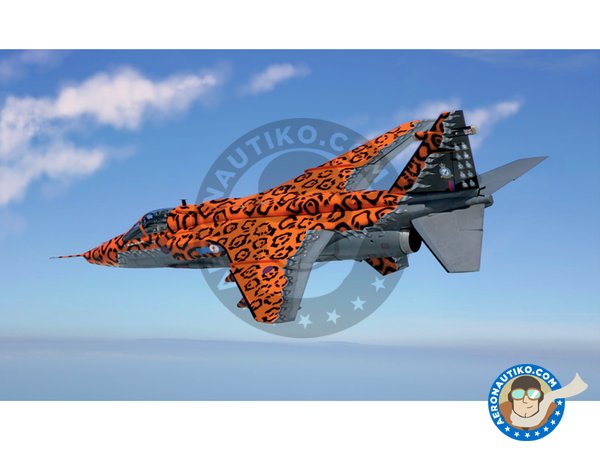 Image 1: JAGUAR Gr.3 'BIG CAT' | Airplane kit in 1/72 scale manufactured by Italeri (ref. 1357)