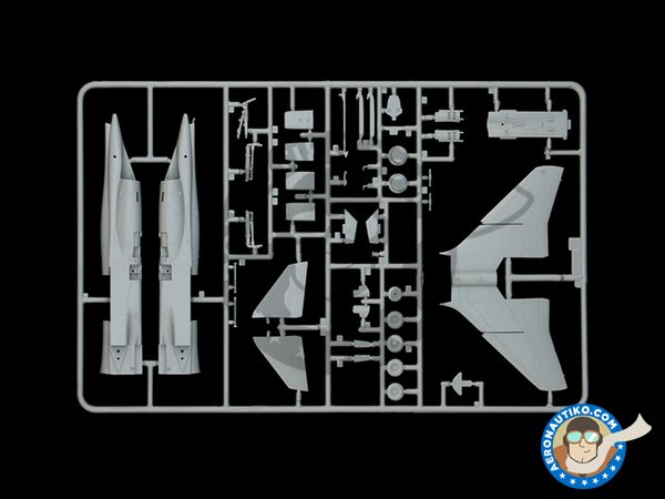 Image 4: JAGUAR Gr.3 'BIG CAT' | Airplane kit in 1/72 scale manufactured by Italeri (ref. 1357)