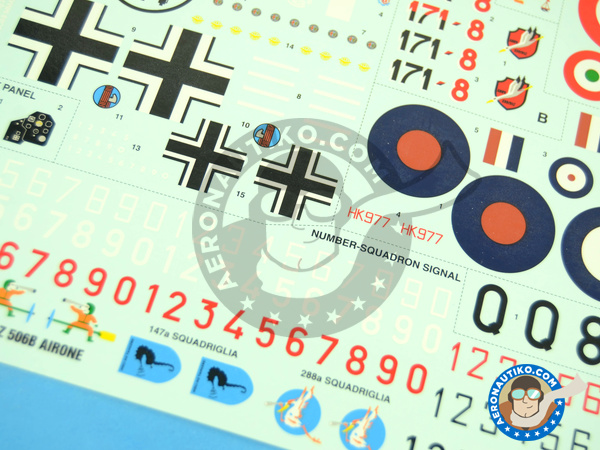 Image 8: CANT Z.506 Airone | Airplane kit in 1/72 scale manufactured by Italeri (ref. 1360)