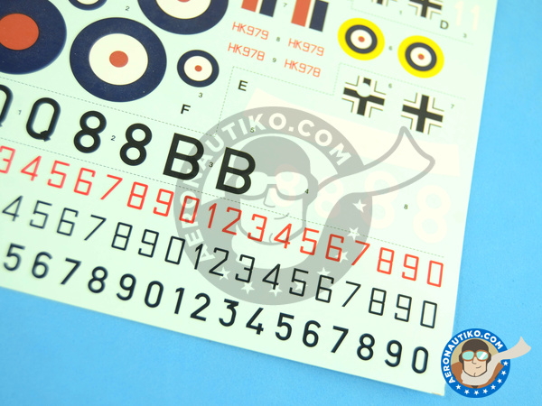 Image 10: CANT Z.506 Airone | Airplane kit in 1/72 scale manufactured by Italeri (ref. 1360)