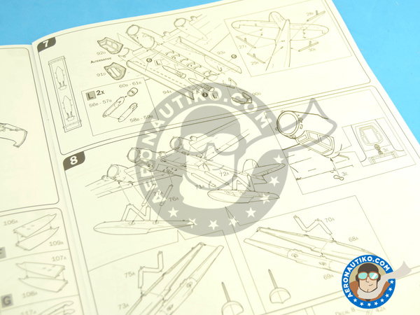 Image 14: CANT Z.506 Airone | Airplane kit in 1/72 scale manufactured by Italeri (ref. 1360)