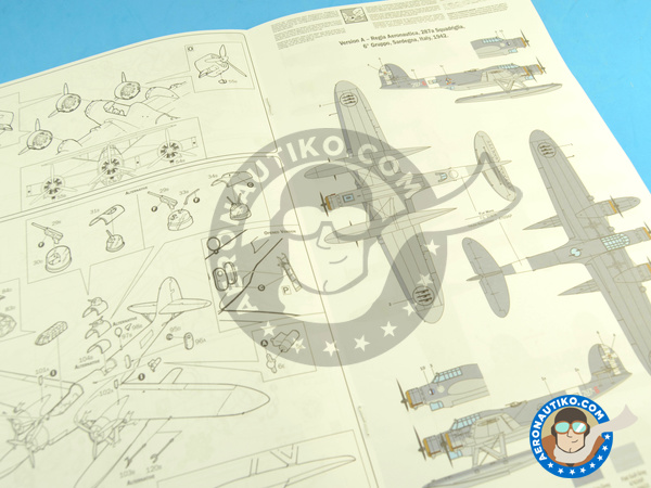 Image 16: CANT Z.506 Airone | Airplane kit in 1/72 scale manufactured by Italeri (ref. 1360)