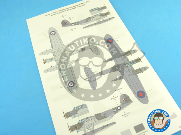 Image 19: CANT Z.506 Airone | Airplane kit in 1/72 scale manufactured by Italeri (ref. 1360)