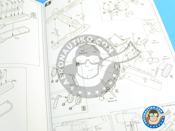 Image 12: Antonov An-2 | Airplane kit in 1/72 scale manufactured by Italeri (ref. 1367)