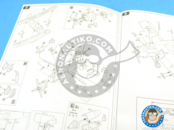 Image 13: Antonov An-2 | Airplane kit in 1/72 scale manufactured by Italeri (ref. 1367)