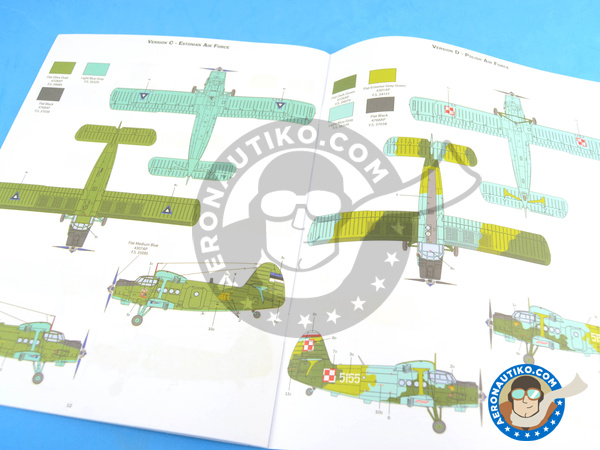 Image 14: Antonov An-2 | Airplane kit in 1/72 scale manufactured by Italeri (ref. 1367)