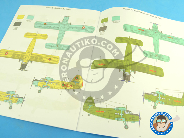 Image 15: Antonov An-2 | Airplane kit in 1/72 scale manufactured by Italeri (ref. 1367)