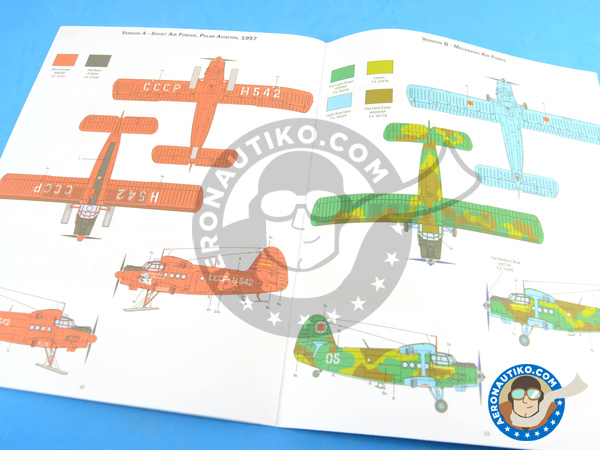 Image 16: Antonov An-2 | Airplane kit in 1/72 scale manufactured by Italeri (ref. 1367)