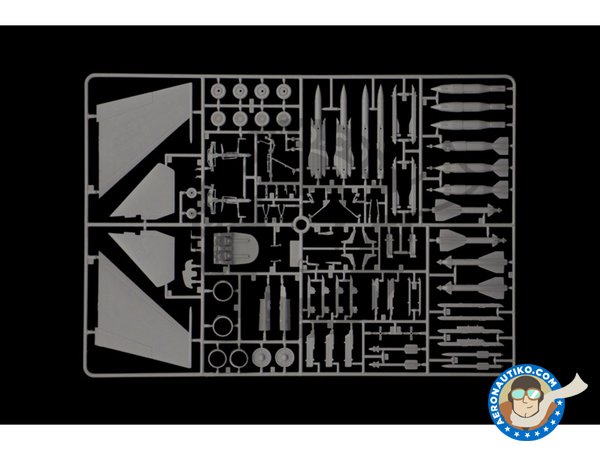 Image 5: Sukhoi SU-34/SU-32FN | Airplane kit in 1/72 scale manufactured by Italeri (ref. 1379)