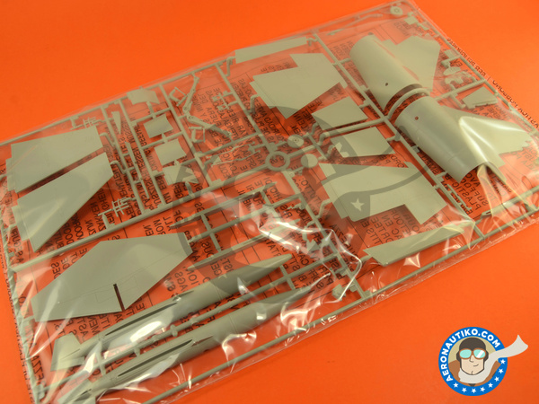 Image 1: Lockheed F-104 Starfighter A / C | Airplane kit in 1/32 scale manufactured by Italeri (ref. 2504)