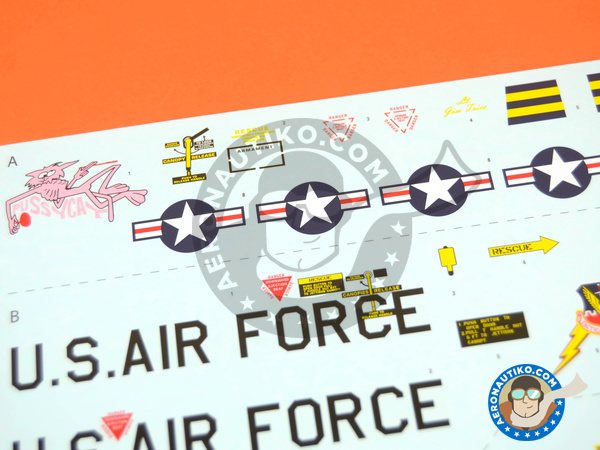 Image 11: Lockheed F-104 Starfighter A / C | Airplane kit in 1/32 scale manufactured by Italeri (ref. 2504)