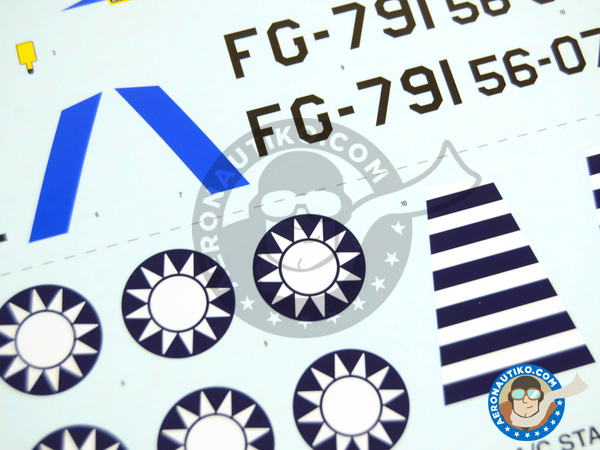 Image 13: Lockheed F-104 Starfighter A / C | Airplane kit in 1/32 scale manufactured by Italeri (ref. 2504)