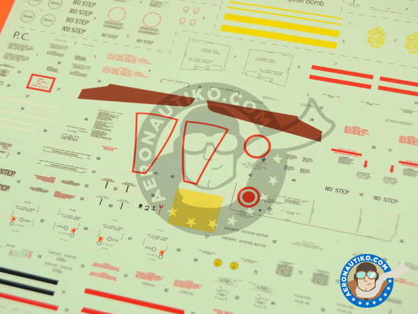 Image 17: Lockheed F-104 Starfighter A / C | Airplane kit in 1/32 scale manufactured by Italeri (ref. 2504)
