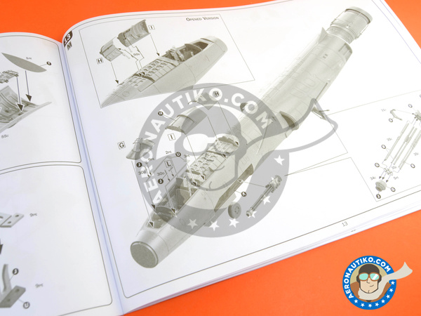 Image 22: Lockheed F-104 Starfighter A / C | Airplane kit in 1/32 scale manufactured by Italeri (ref. 2504)