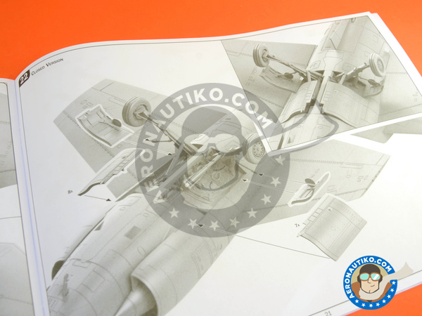 Image 23: Lockheed F-104 Starfighter A / C | Airplane kit in 1/32 scale manufactured by Italeri (ref. 2504)