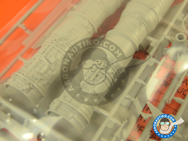 Image 3: Dassault Mirage III C | Airplane kit in 1/32 scale manufactured by Italeri (ref. 2505)