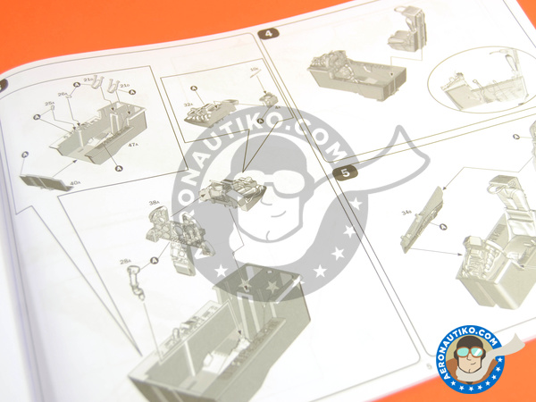 Image 20: Dassault Mirage III C | Airplane kit in 1/32 scale manufactured by Italeri (ref. 2505)
