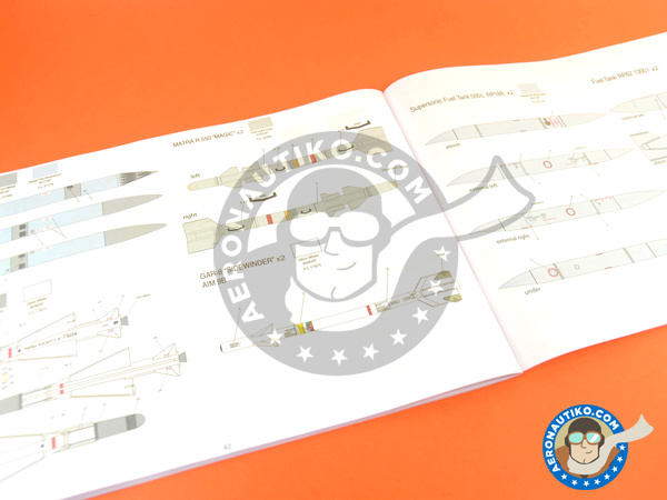 Image 24: Dassault Mirage III C | Airplane kit in 1/32 scale manufactured by Italeri (ref. 2505)