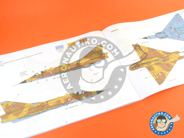 Image 26: Dassault Mirage III C | Airplane kit in 1/32 scale manufactured by Italeri (ref. 2505)