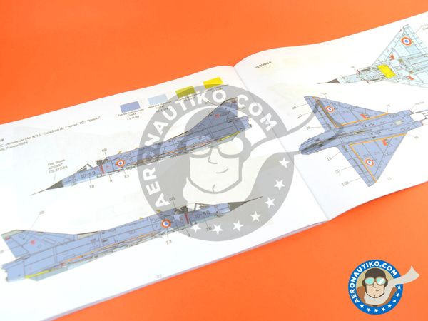 Image 27: Dassault Mirage III C | Airplane kit in 1/32 scale manufactured by Italeri (ref. 2505)