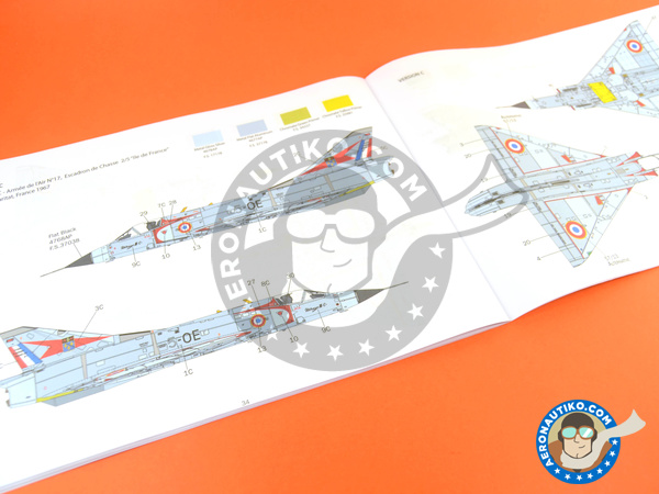 Image 28: Dassault Mirage III C | Airplane kit in 1/32 scale manufactured by Italeri (ref. 2505)