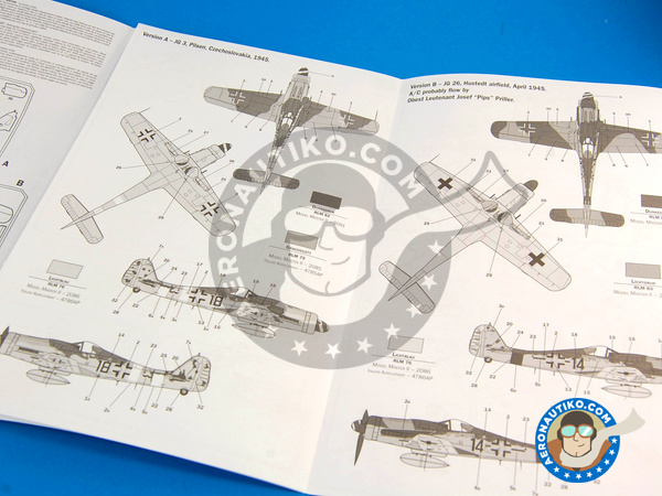 Image 6: Focke-Wulf Fw 190 Würger D-9 | Maqueta de avión en escala 1/72 fabricado por Italeri (ref. ITA1312)