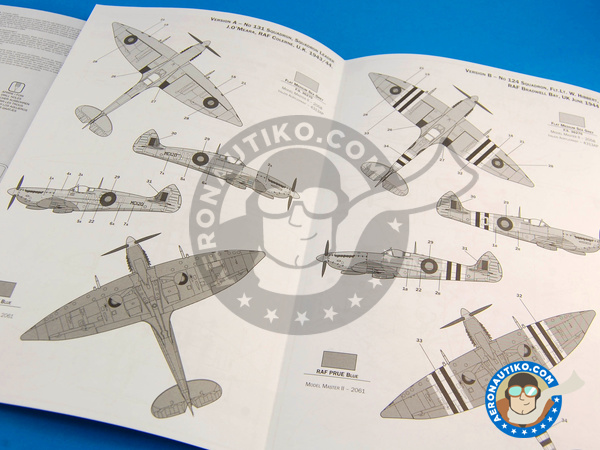 Image 6: Supermarine Spitfire Mk. VII | Maqueta de avión en escala 1/72 fabricado por Italeri (ref. ITA1318)