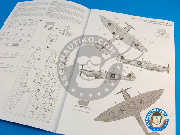 Image 7: Supermarine Spitfire Mk. VII | Maqueta de avión en escala 1/72 fabricado por Italeri (ref. ITA1318)