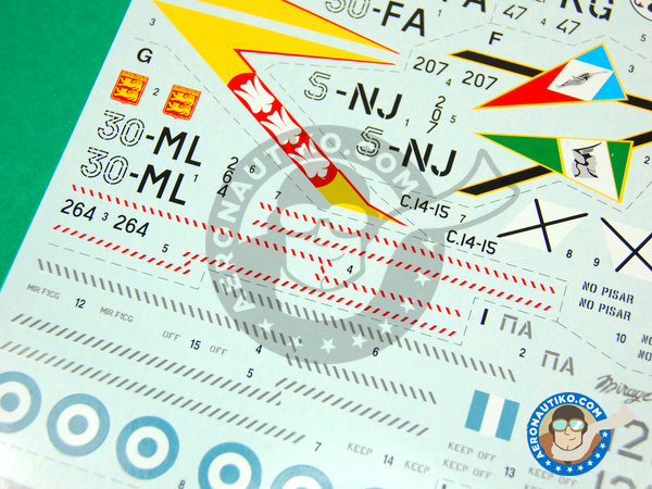 Image 9: Dassault Mirage F1 C | Airplane kit in 1/48 scale manufactured by Italeri (ref. ITA2695)