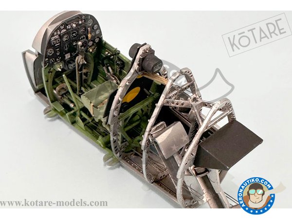 Image 7: Supermarine Type 300 "Spitfire"  Mk.1a  (Mid Production) | Airplane kit in 1/32 scale manufactured by KOTARE MODELS (ref. K32001)